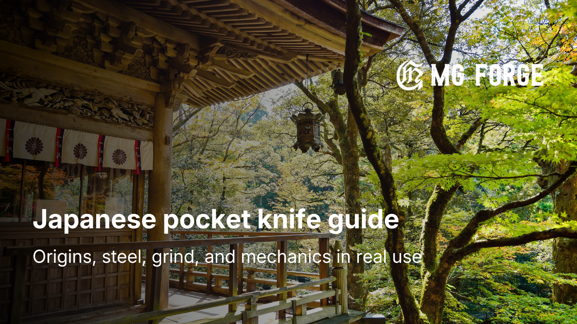 Japanese pocket knife: design, steel, and use