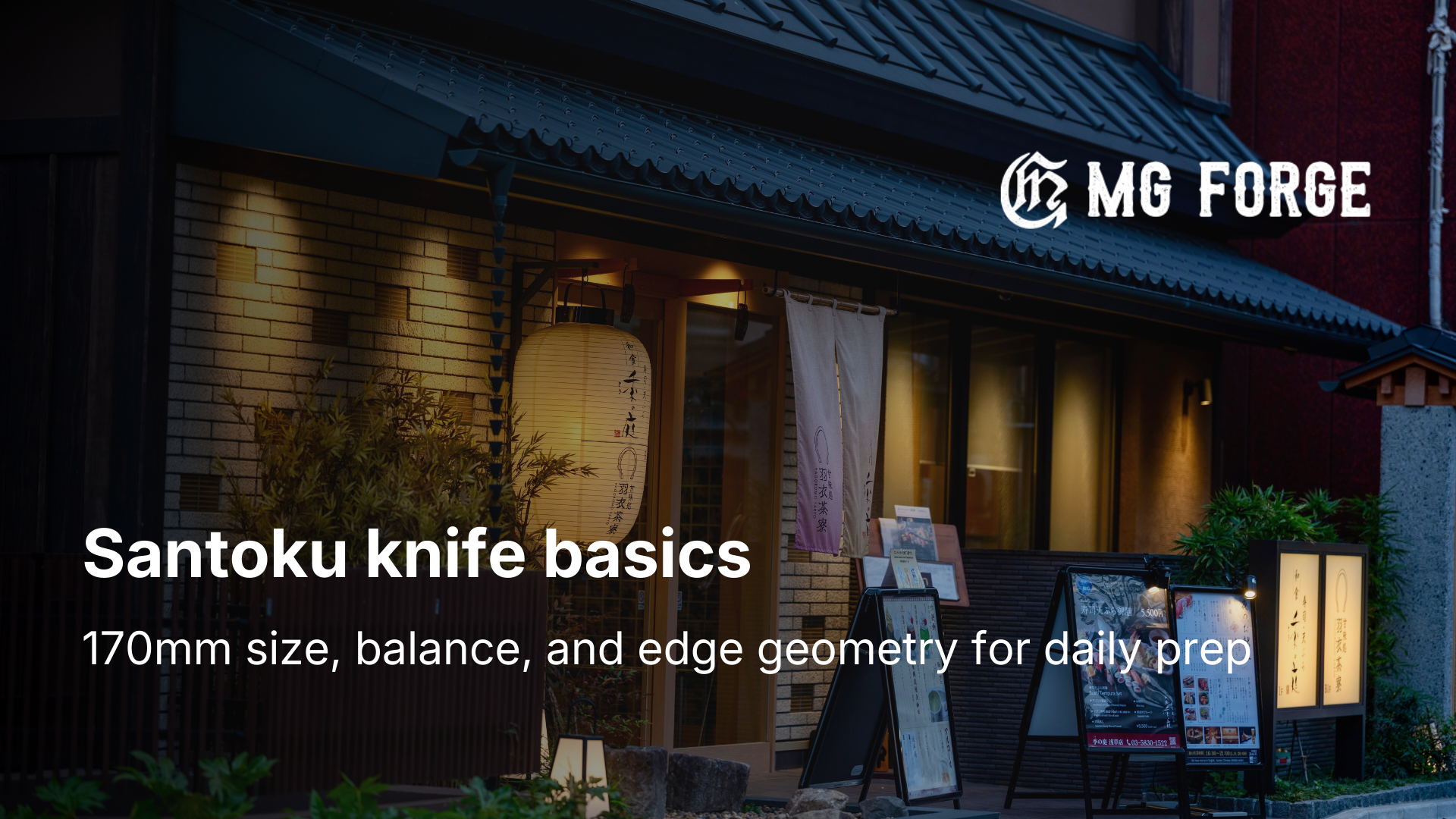Japanese santoku knife: size, control, and daily use