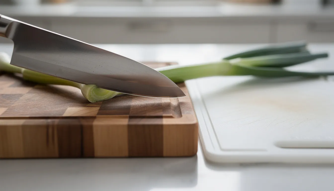 Which cutting board preserves razor sharp edges?
