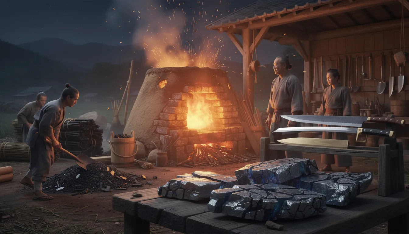 What exactly is tamahagane steel?