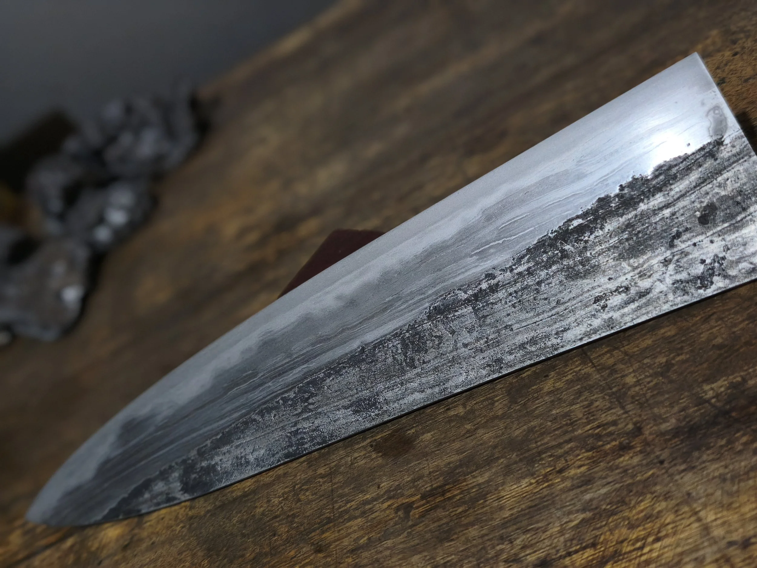 Gyuto - wrought iron & Tamahagane