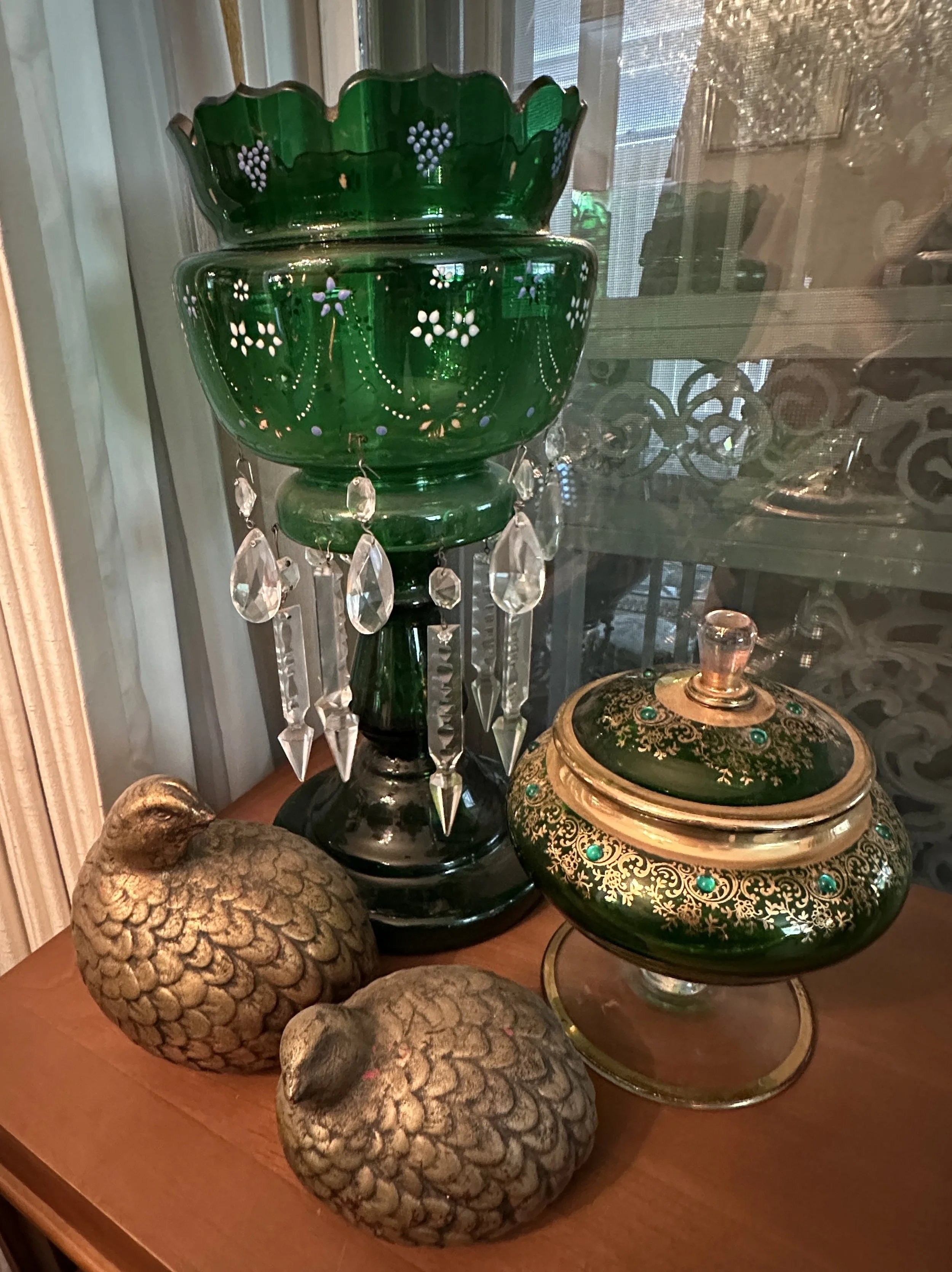 Glow & Glamour Denver Estate: Uranium Glass, Crystal, Art, Vintage Fashion & More!!!
