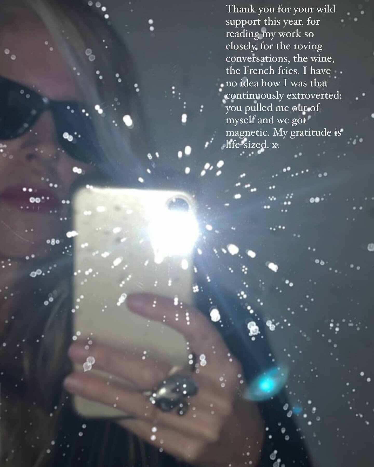 It was a blur and it was fireworks, and it was containing multiple selves. It was airplane seats (aisle), notes (handwritten), French fries (mayonnaise), wine (red), checking the time, checking the brain, the expression on my face, that my face is st