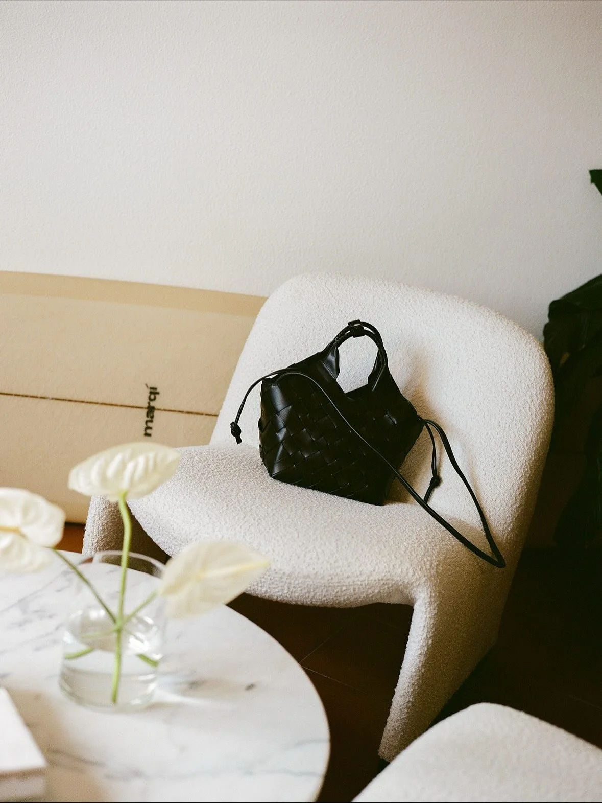 Captured by the incredible @pernillehaugen friend &amp; photographer 🤍

The Alky chair in new cream boucle, designed by Giancarlo Piretti, 1970 for Castellini. Extremely versatile and due to its fluid form and compact size making an elegant lounge c