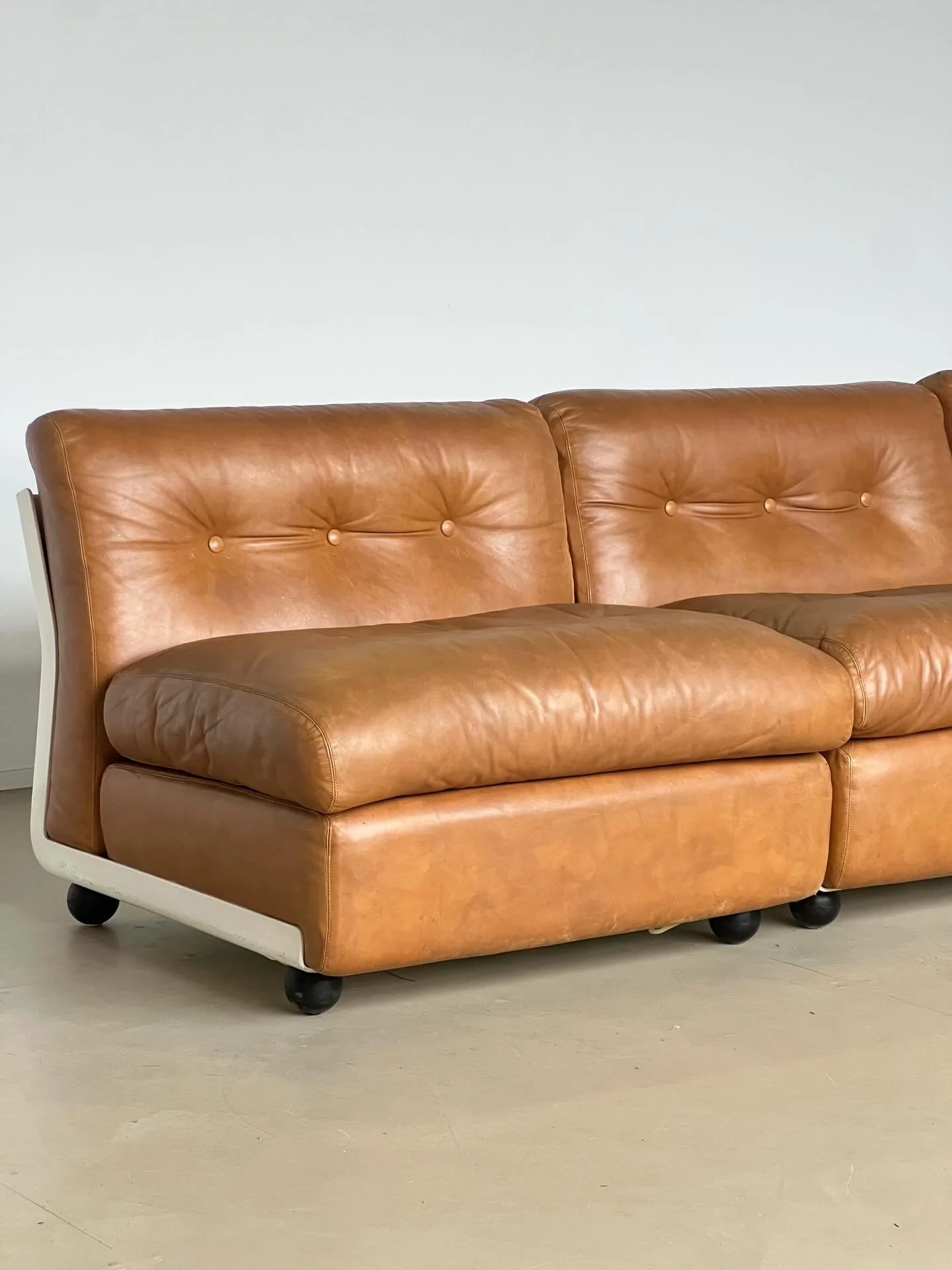 Launching today for @the_spotlight_market 

Amanta modular sofa by Mario Bellini for C&amp;B Italia, designed in 1966.

Designed by Mario Bellini during his early experimental period, the form balances softness and structure in a way that still feels
