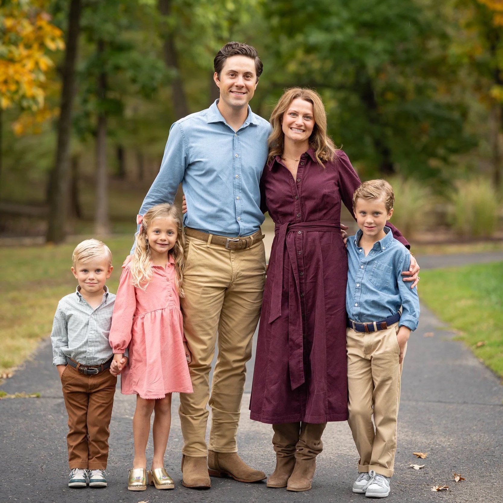 Fall family photos in Kansas City