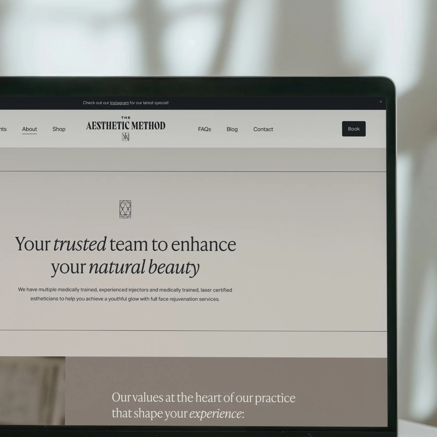 THE AESTHETIC METHOD | WEBSITE & DIGITAL CONTENT