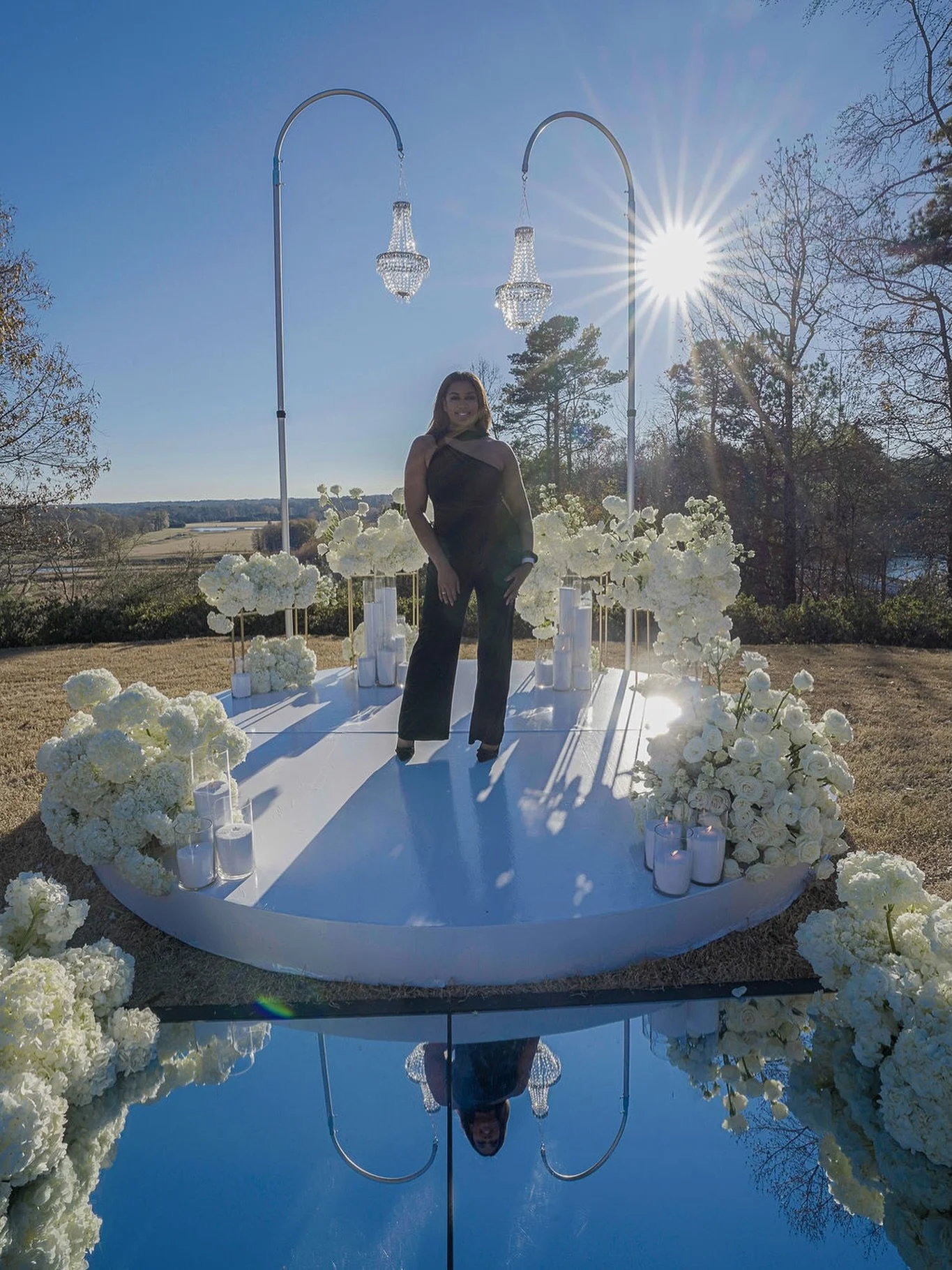 The light found me because I stopped dimming it. ☀️
A million-dollar brand. Ten years in business. And this is only the beginning. 

Photo by @bobbyvisualz 

#TheOnlyMesita
#EventsByMesita
#WomenInWeddings
#LuxuryEventPlanner
#ModernSouthernLuxury
Fo