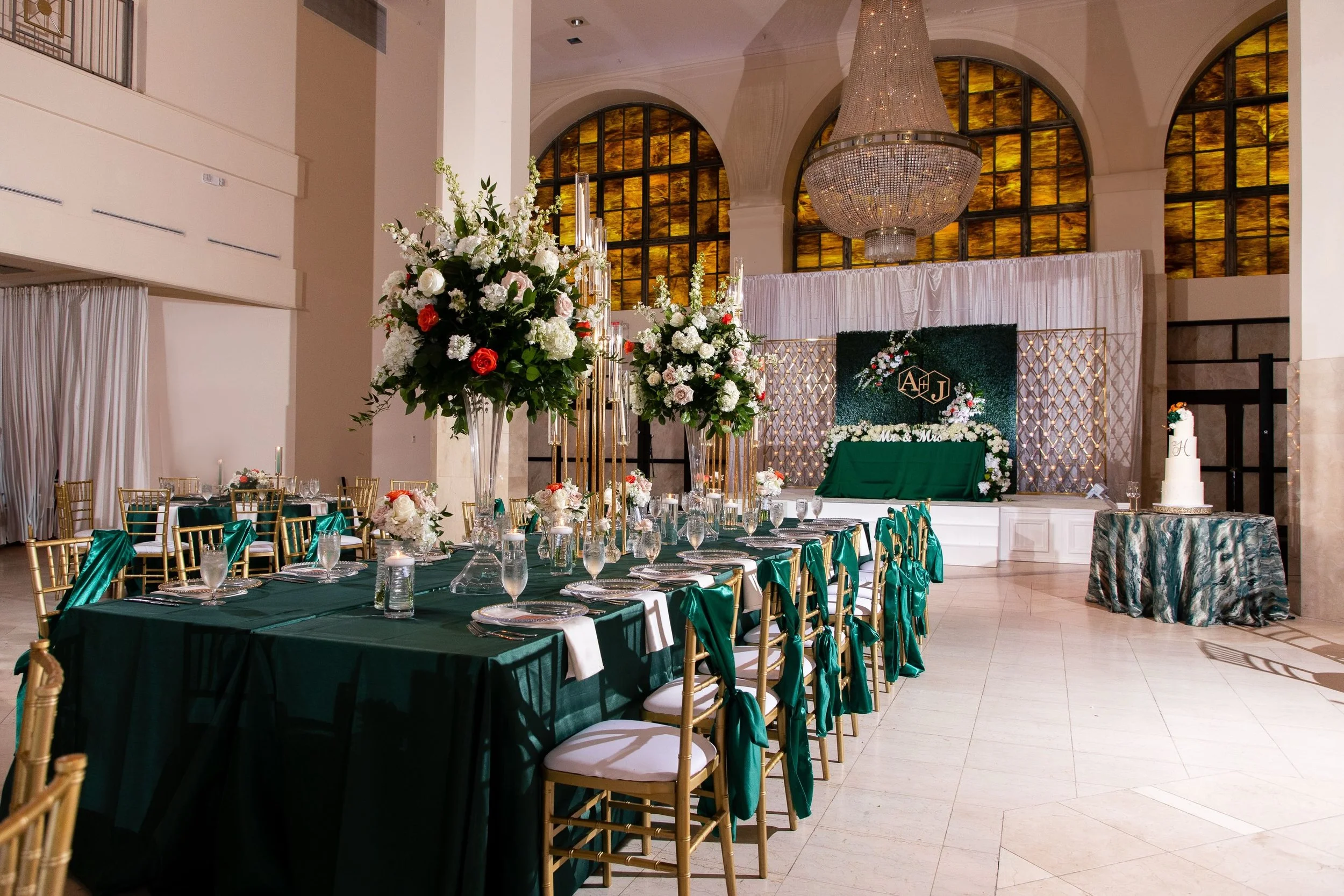 At Events by Mesita, we step outside of d&eacute;cor norms. Rich emerald tones, warm gold accents, soft florals, and candlelight came together for a bold and elegant take on the season.

Because every season deserves its own statement.

#EventsByMesi