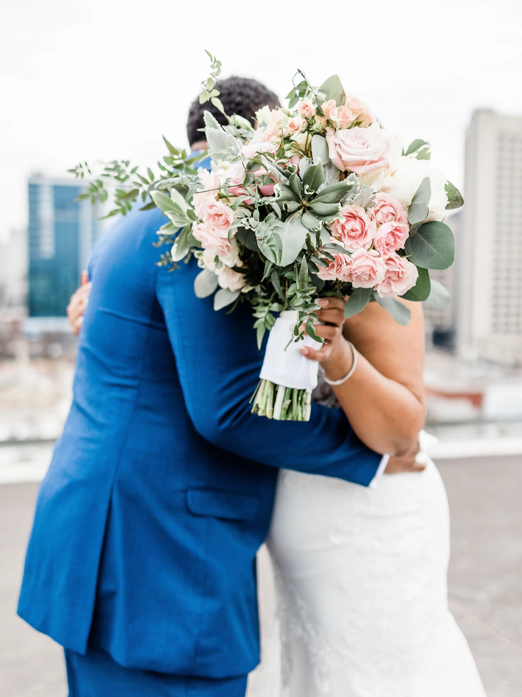 Oh, to be LOVED by you! 

Beautifully coordinated from beginning to end. Soft blush florals, touches of gold and a breathtaking Atlanta skyline created the perfect setting for a love story this beautiful. Every detail flowed effortlessly, from the ce