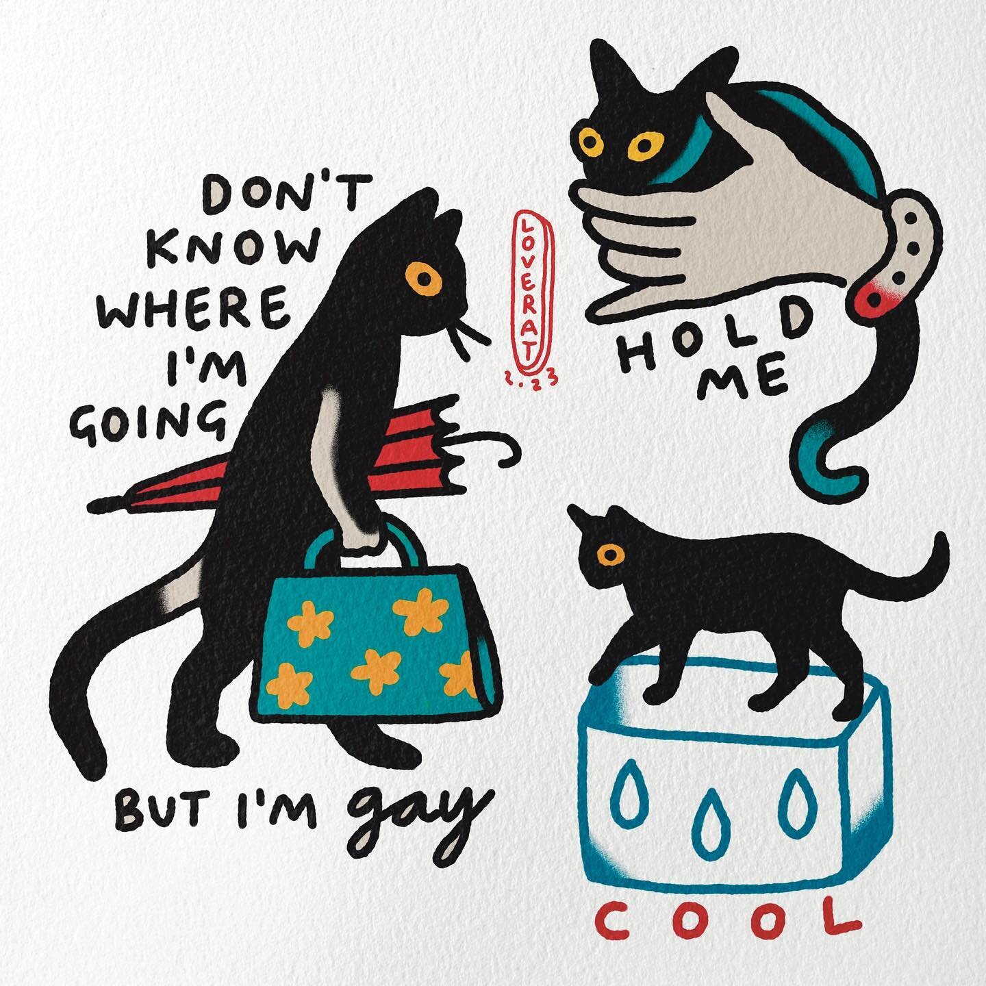 some cats available to be tattoos for you !! if you see anything you'd like, please click the link in my bio to book! 🐈&zwj;⬛✨

for merch you can visit loverat.store ✨🐀

books open for @goodcompany.tattoo 

-

#cattattoo #tattoo #cat #tattoos #brig