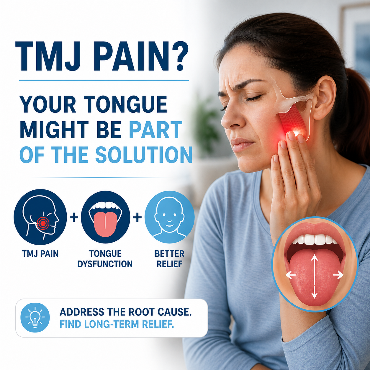 😬 TMJ Pain? Your Tongue Might Be Part of the Solution