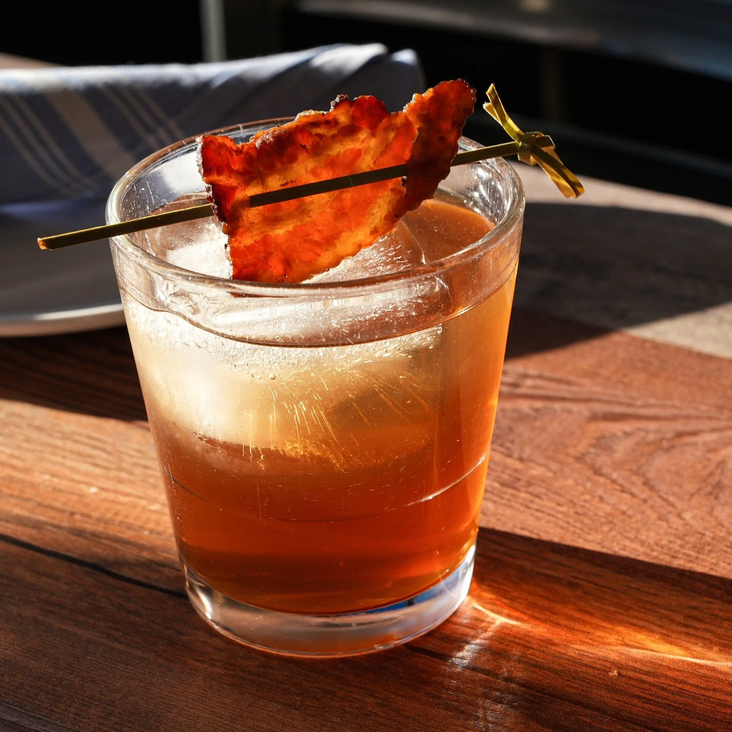 What's new at The Landing? We're bringing back an old favorite, our maple bourbon old-fashioned🥃 - you're welcome.