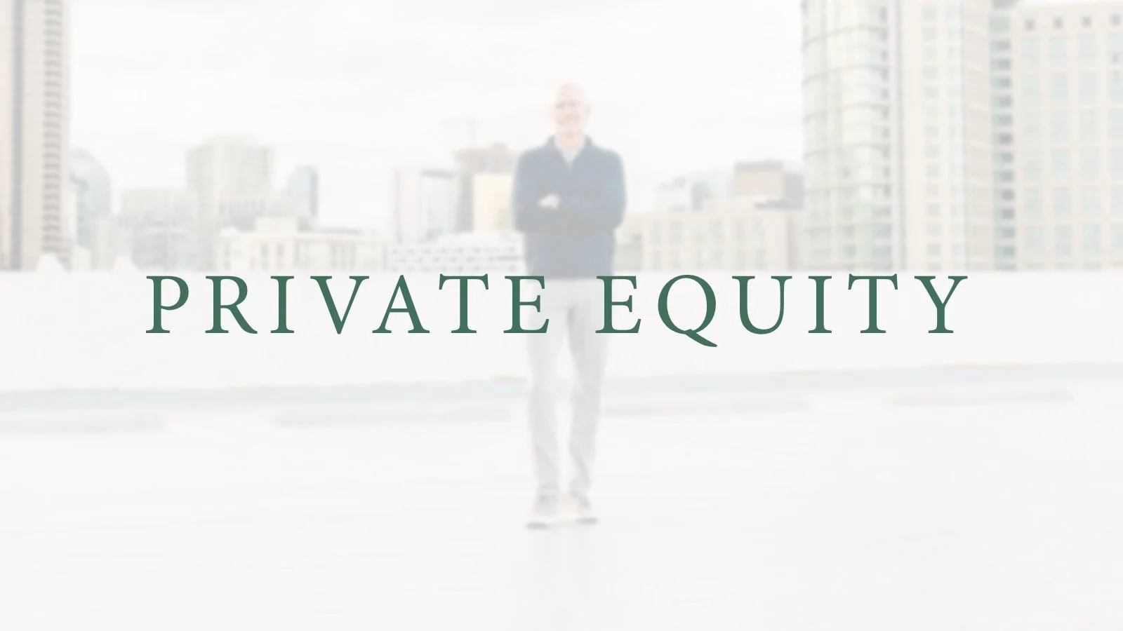 Financial Buyer: Private Equity