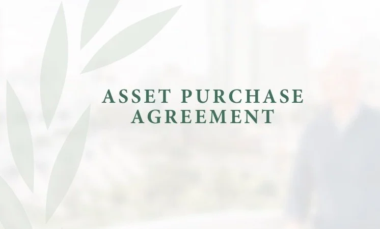 Asset Purchase Agreement