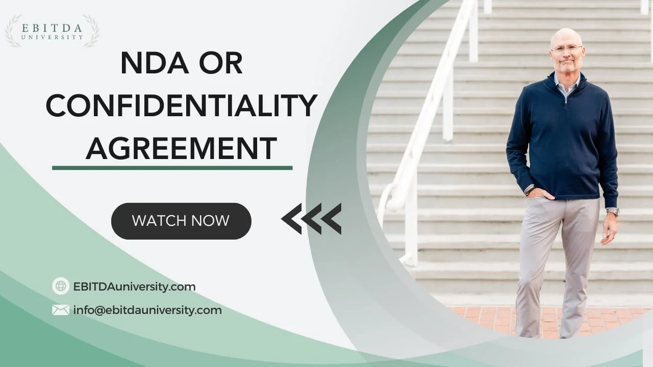 NDA or Confidentiality Agreement: A Must When Selling&nbsp;