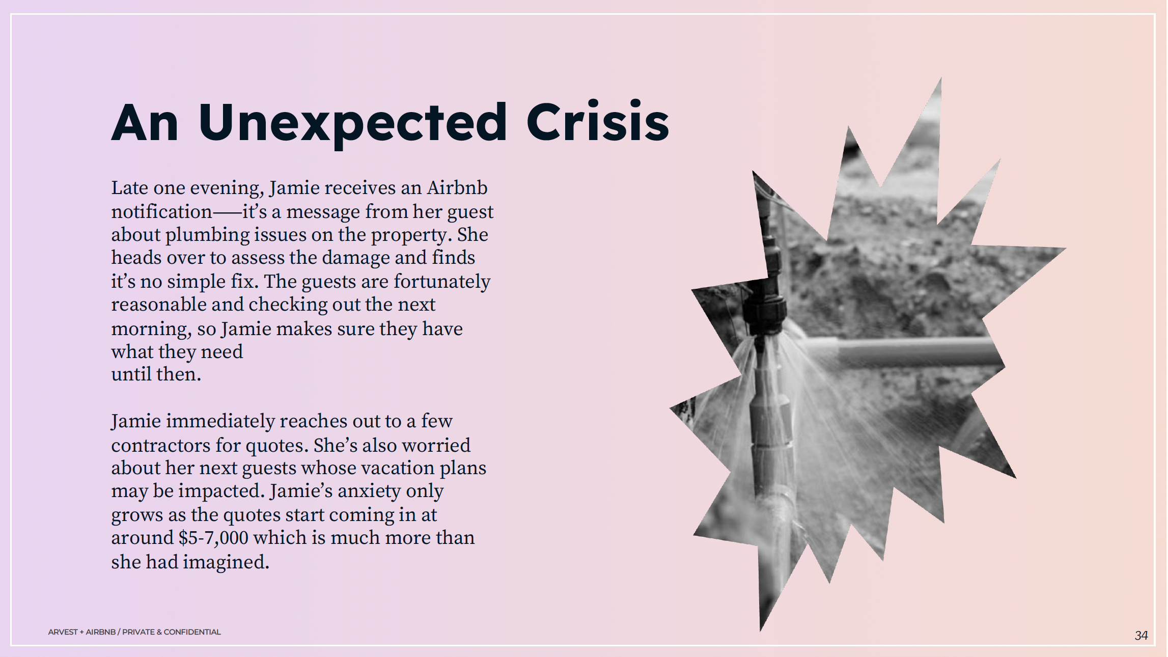 Host crisis management scenario