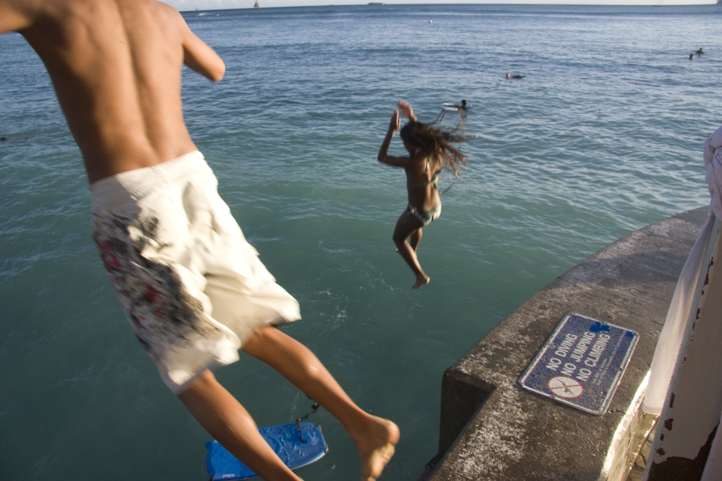 Board shorts are worn for everything...
