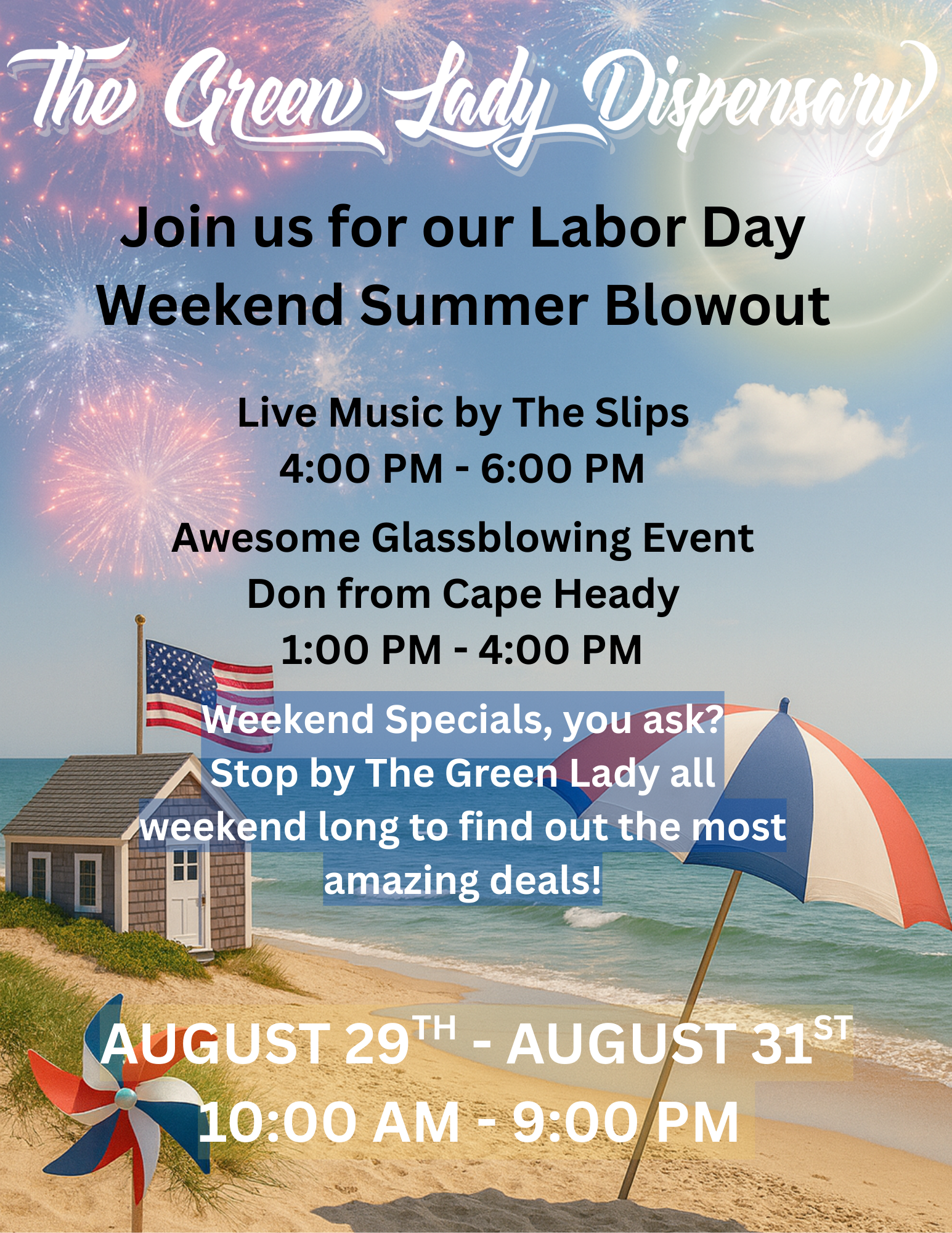 Labor Day Weekend at The Green Lady - Nantucket