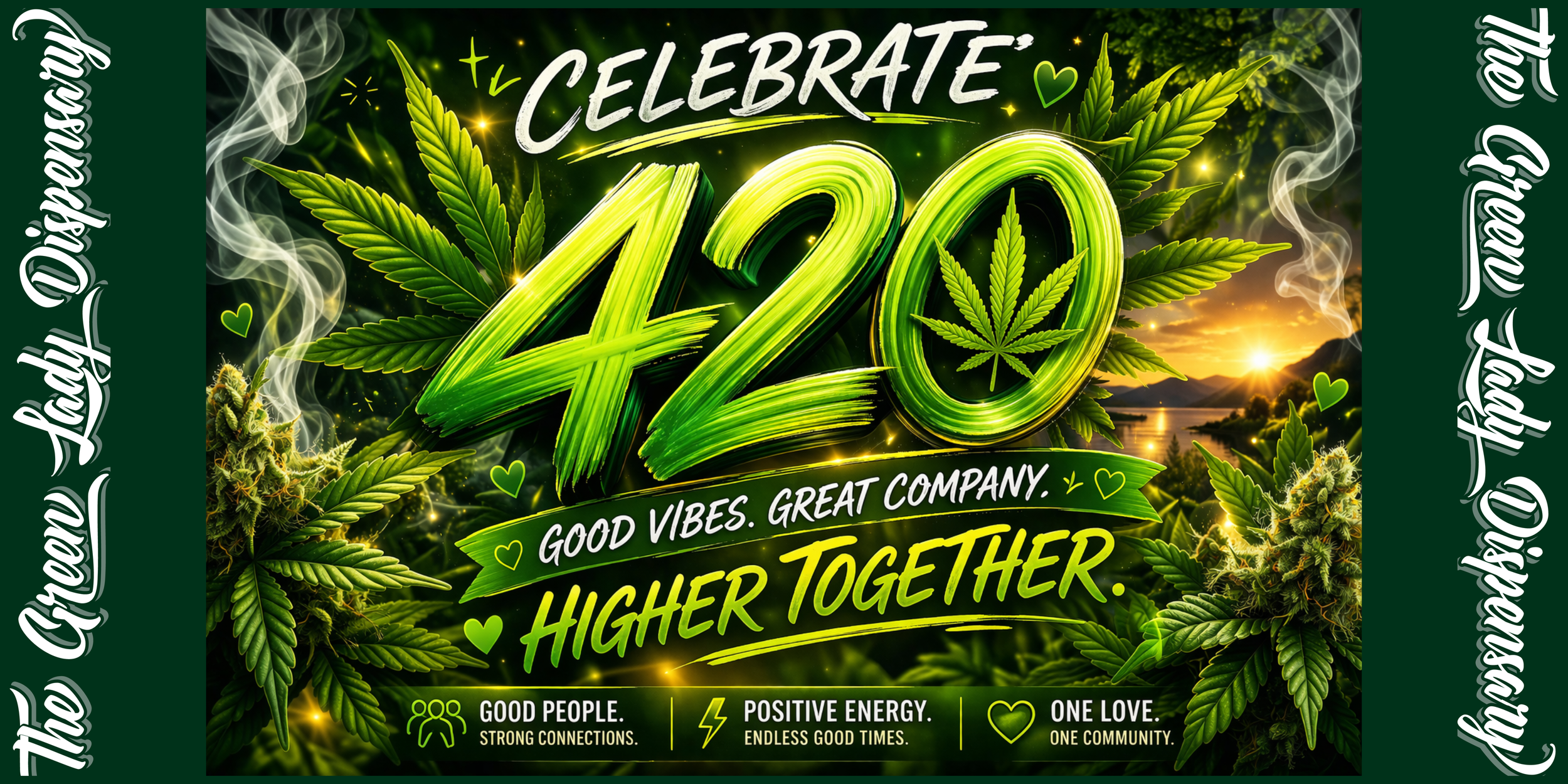 <span class="sqsrte-text-color--accent">Step into the spirit of 4/20 at The Green Lady</span>  