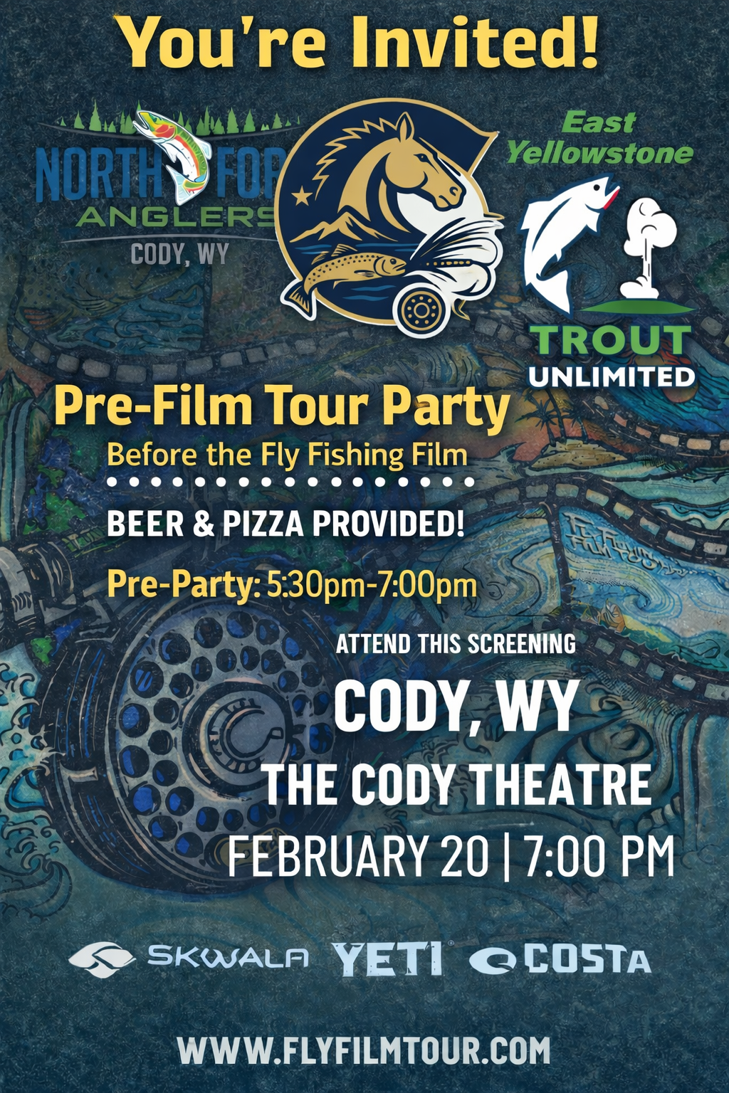 Fly Fishing Film Tour Pre-Party