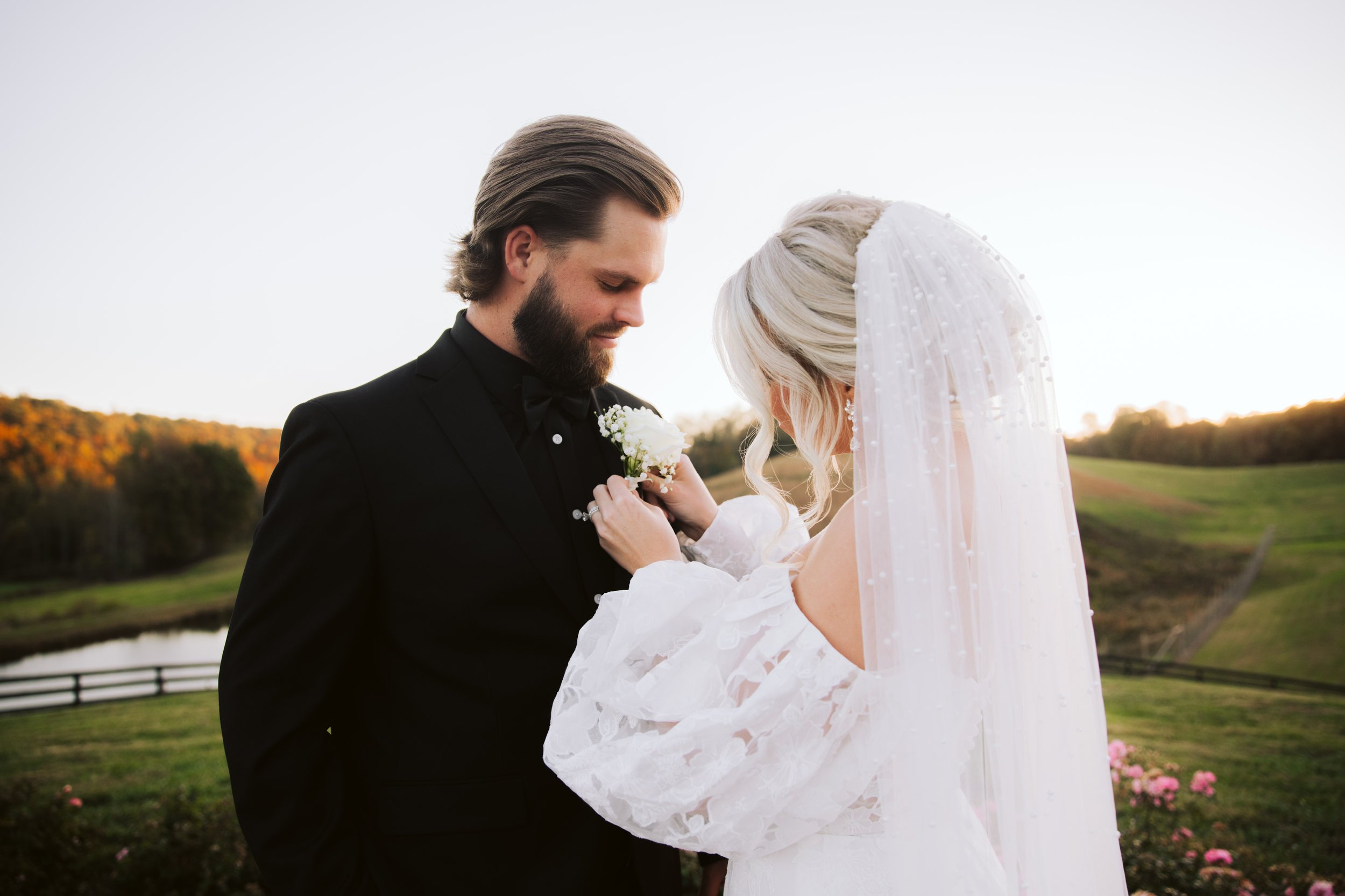 Elegant Georgia Wedding Portrait After Ceremony