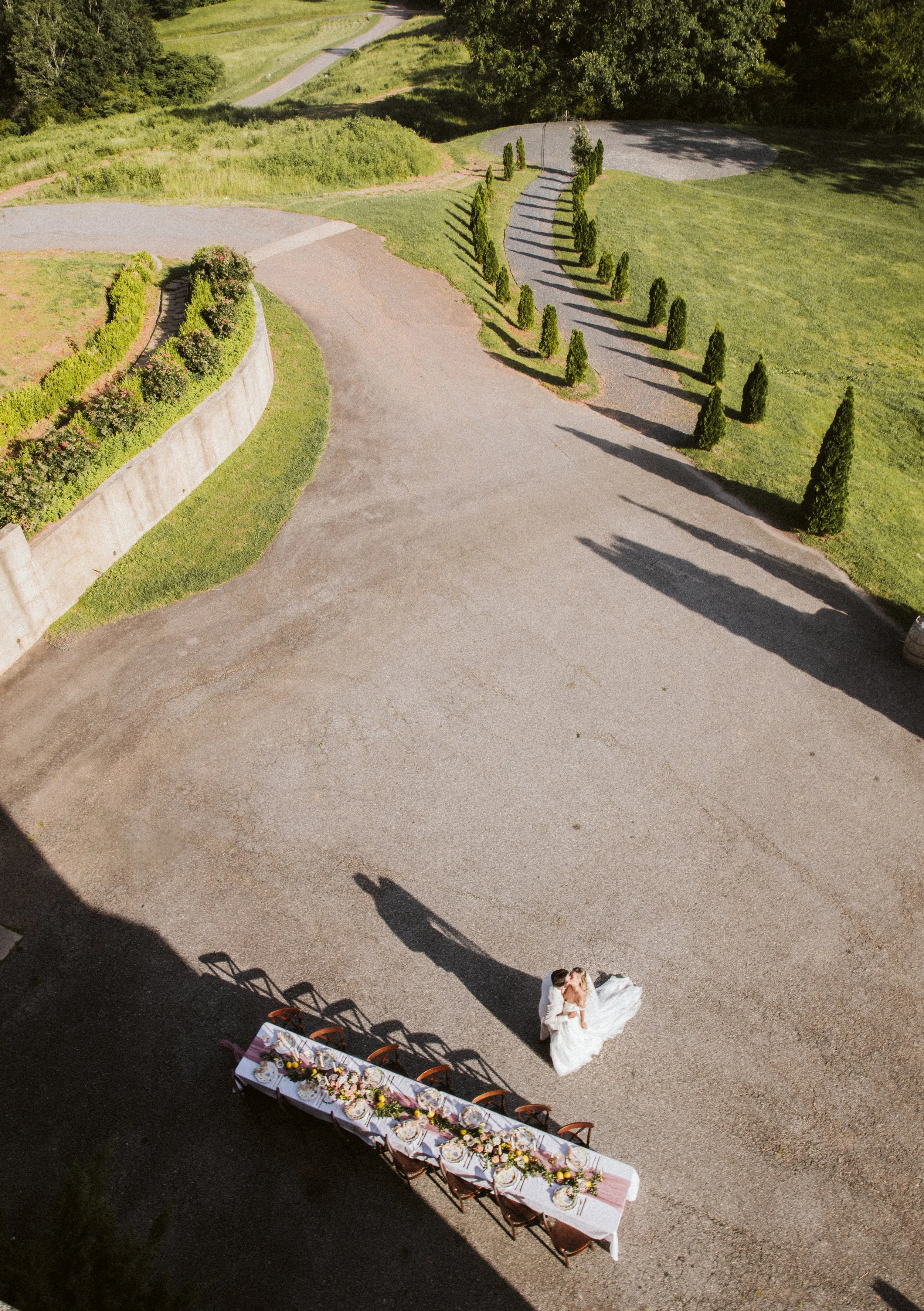 Vineyard Wedding Portrait at Montaluce Winery Georgia