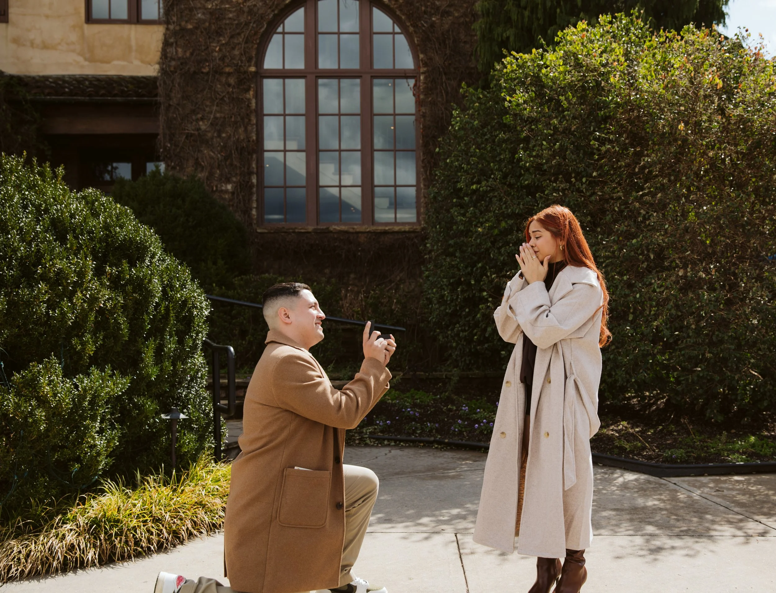 Engagement Photos in the Montaluce Vineyards
