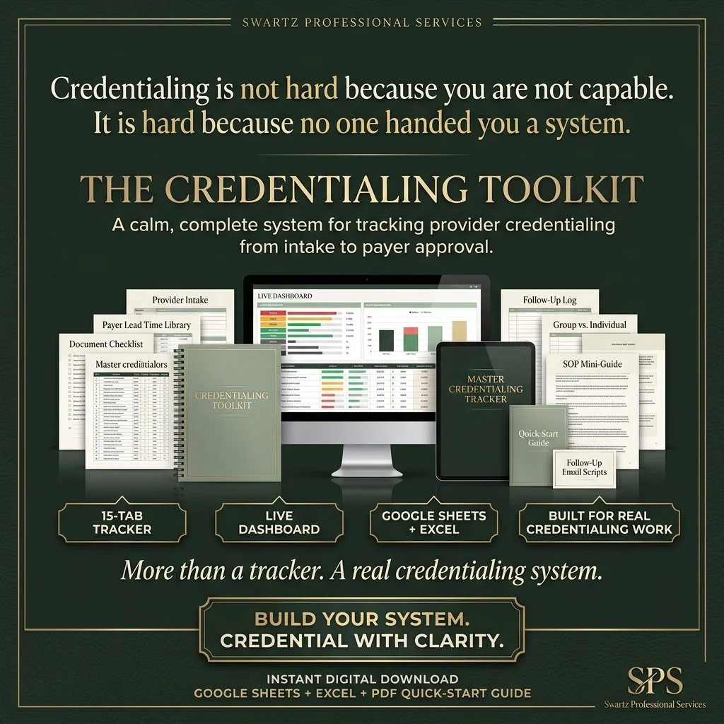 The Credentialing Toolkit