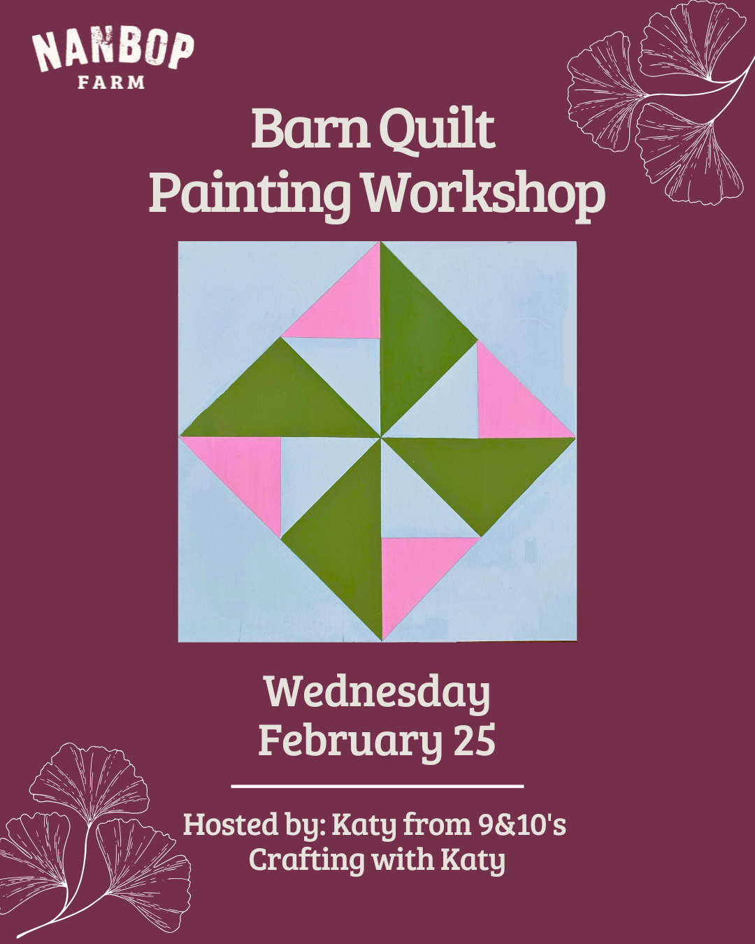 Barn Quilt Painting Workshop
