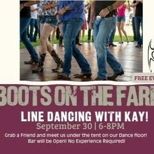 Boots on the Farm: Line Dancing with Kay