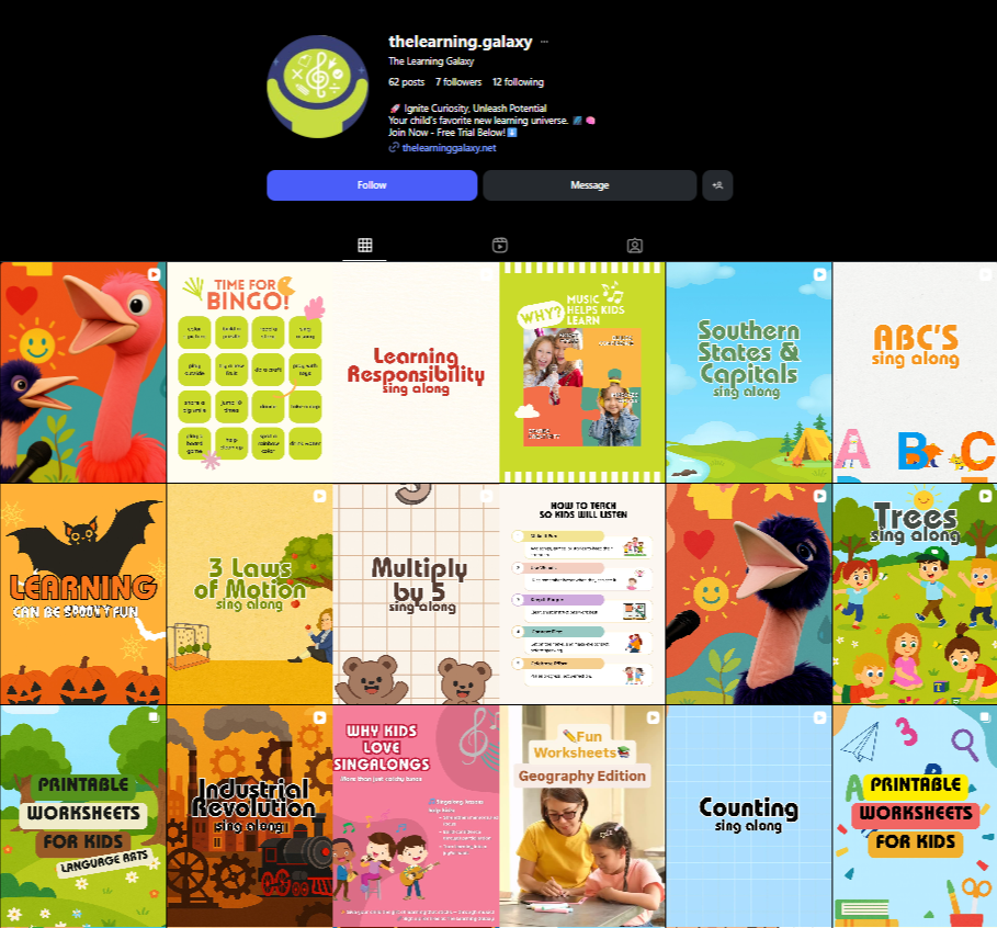 The Learning Galaxy (EDTech)