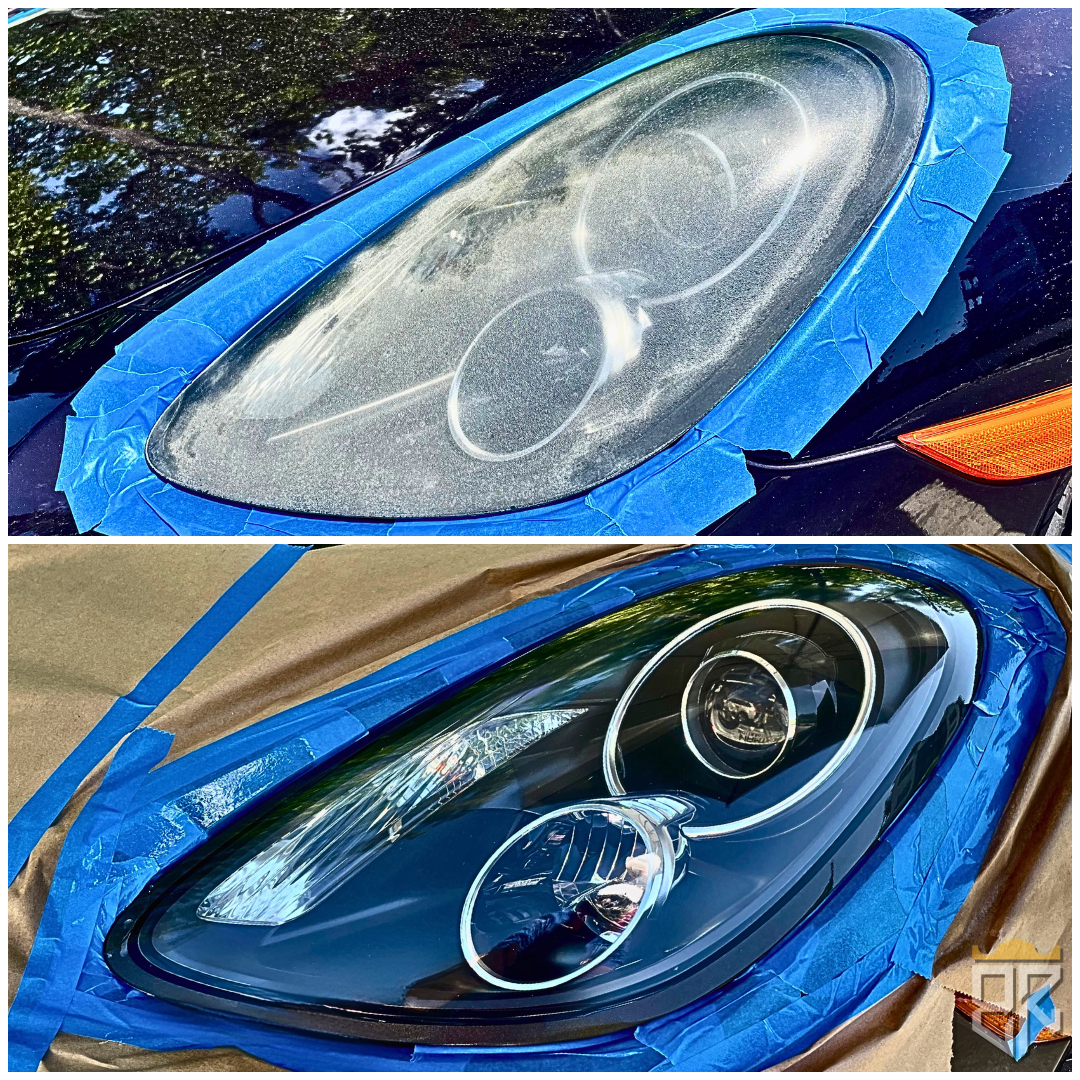Porsche Headlight Restoration Charlotte NC