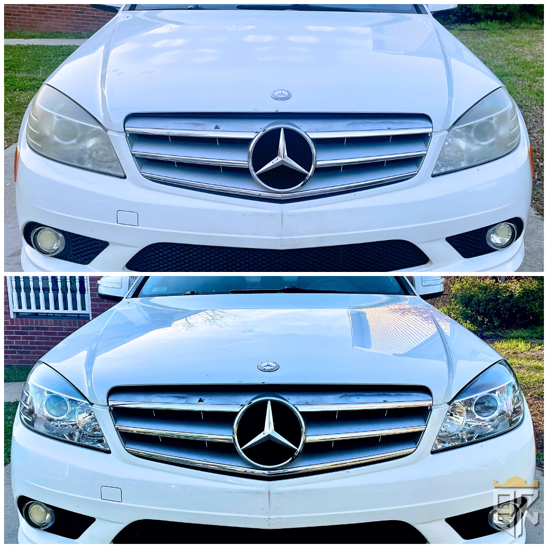 Mercedes Headlight Restoration Charlotte NC