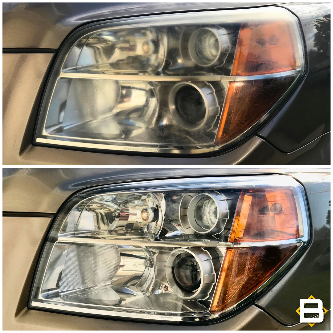 Basic Oxidation Headlight Restoration