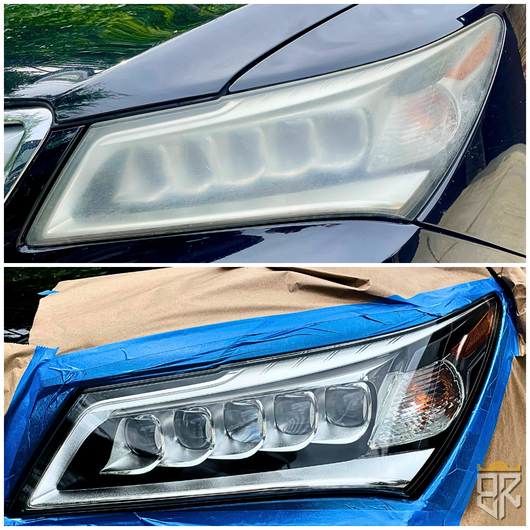 Acura Headlight Restoration Charlotte NC