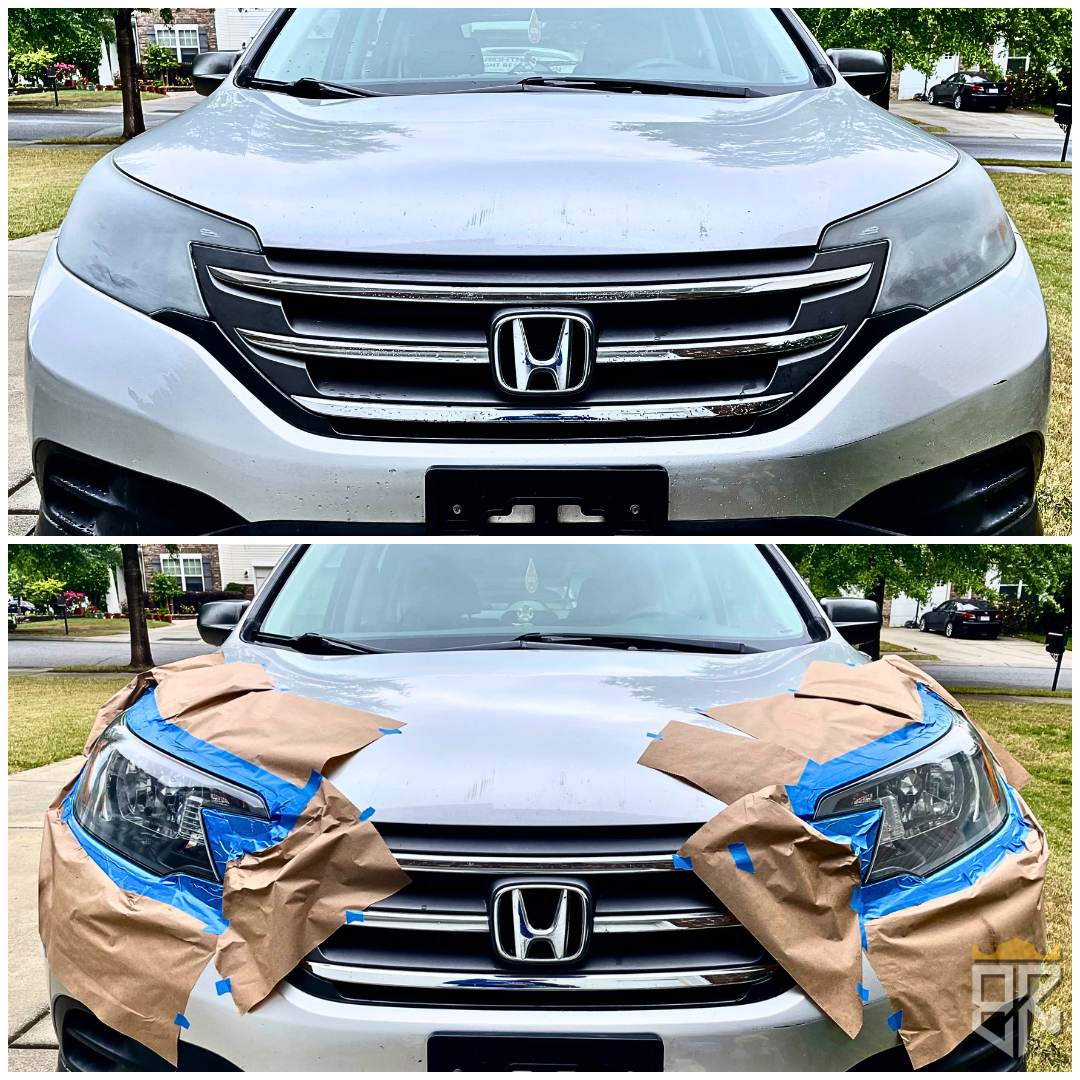 Honda CR-V Headlight Restoration Charlotte NC