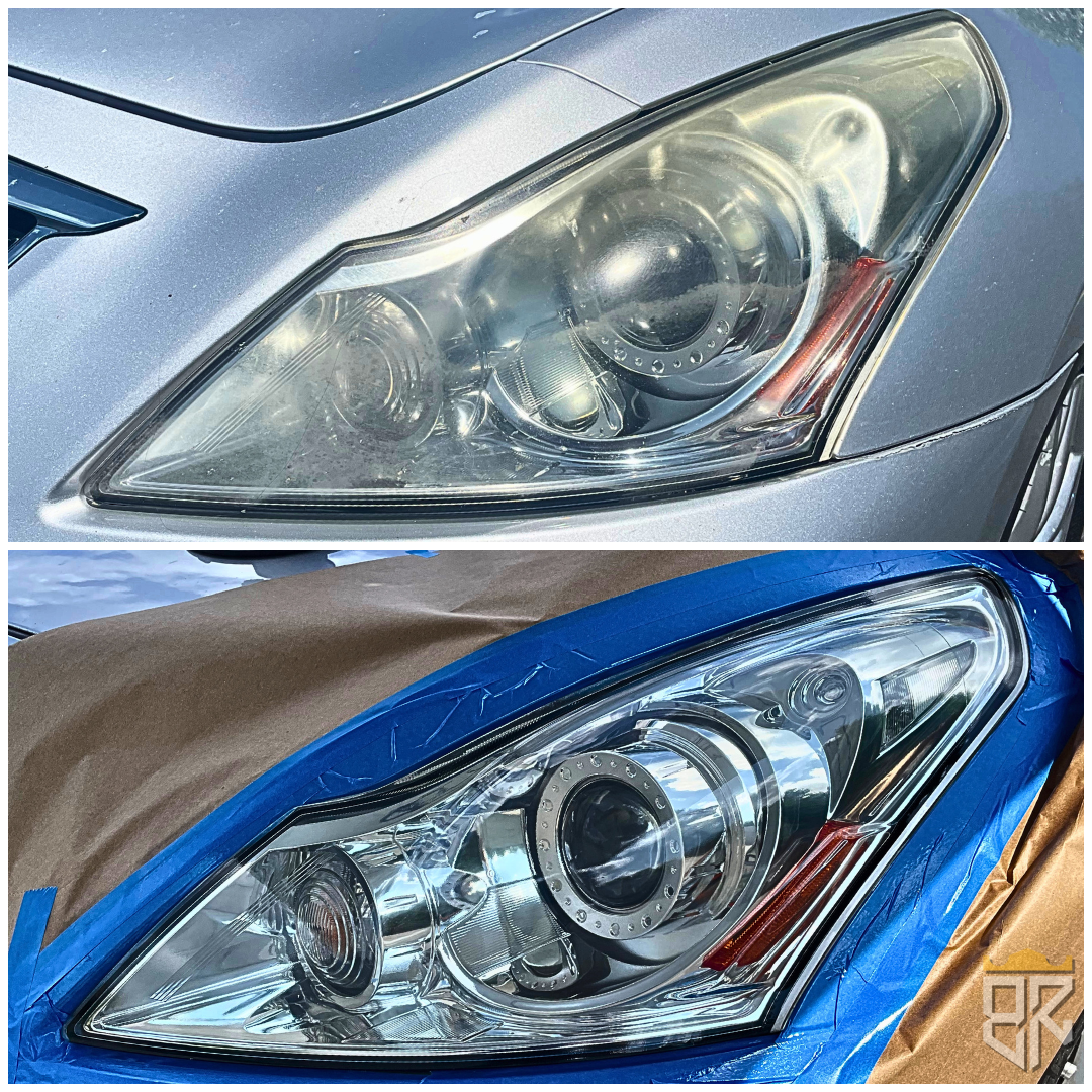 Infiniti Headlight Restoration Charlotte NC