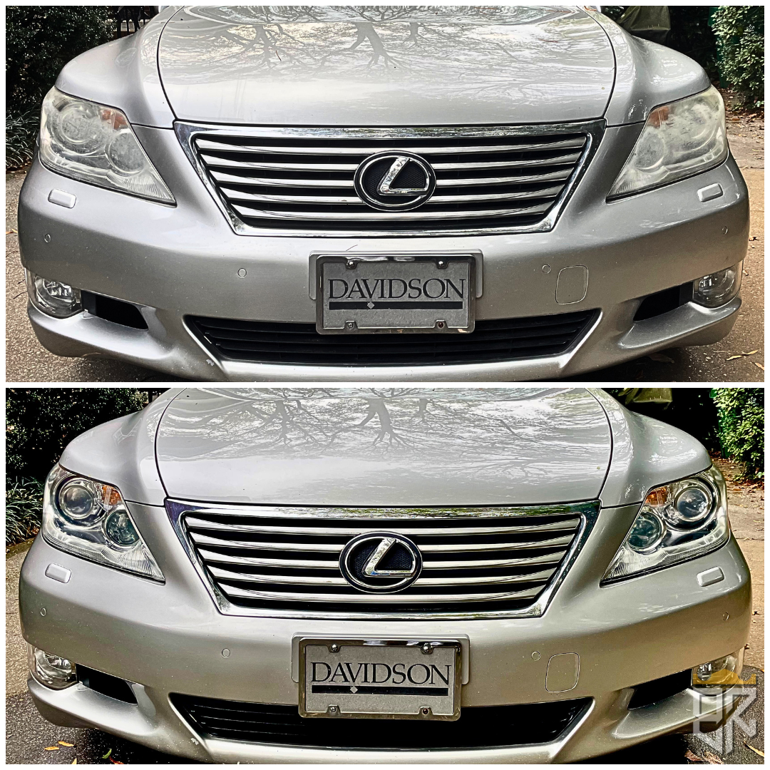 Lexus Headlight Restoration Charlotte North Carolina