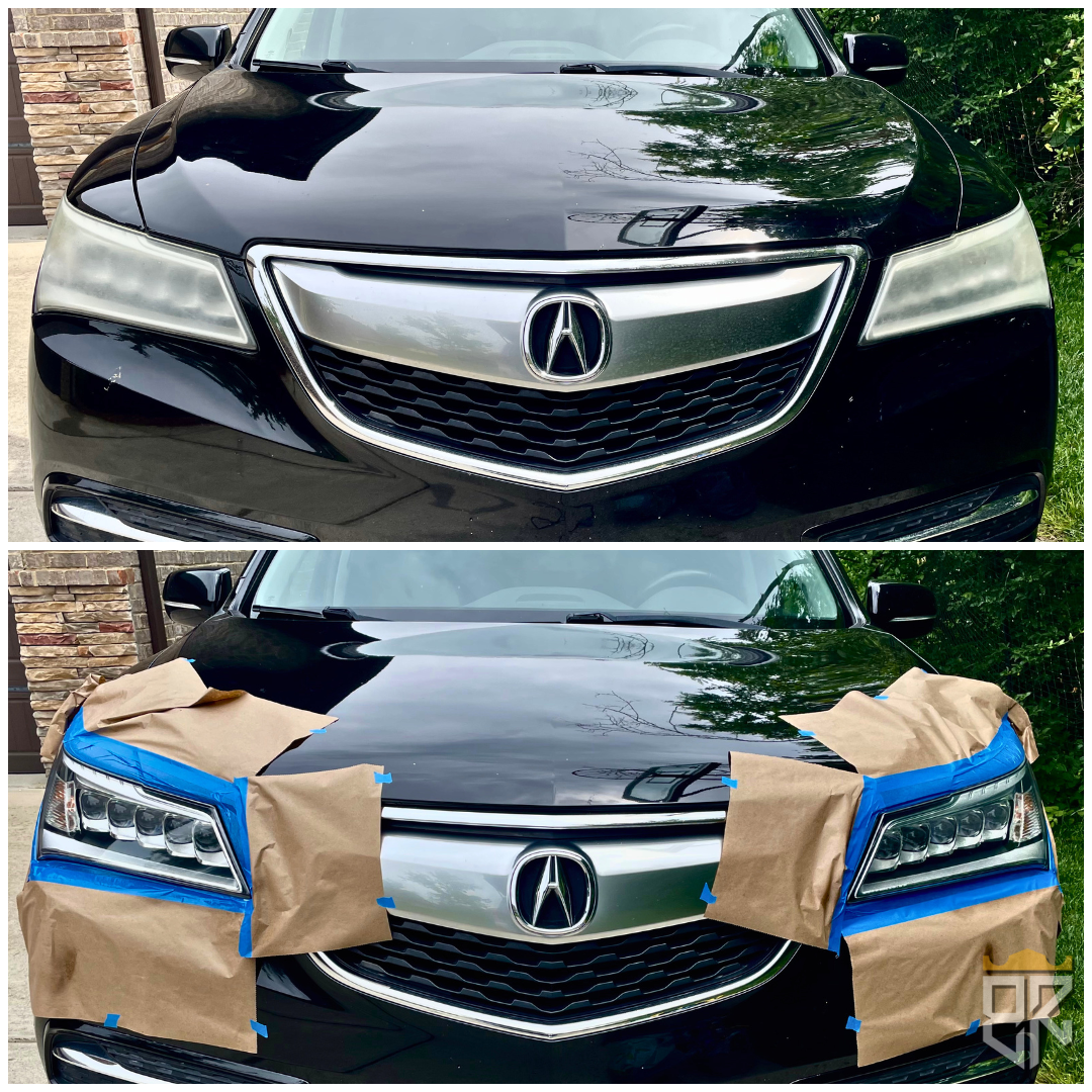 Acura Headlight Restoration Charlotte NC