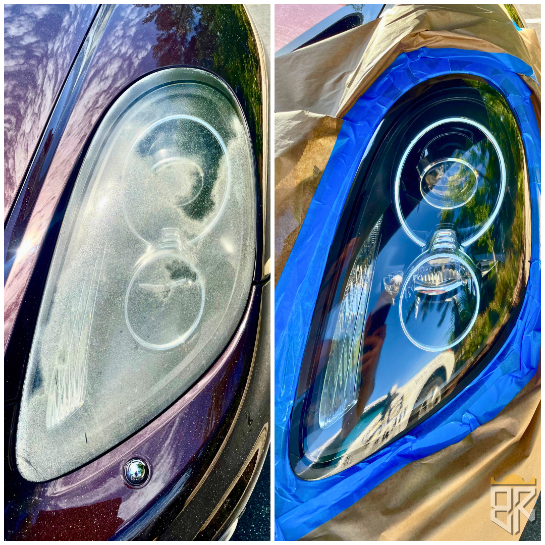 Porsche Headlight Restoration Charlotte NC