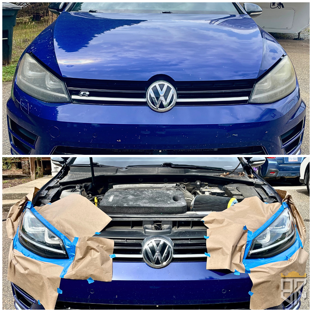 Volkswangen Headlight Restoration Charlotte NC