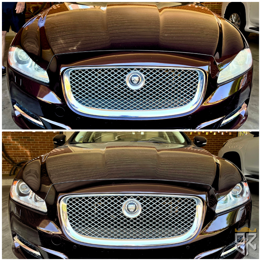 Jaguar Headlight Restoration Charlotte NC