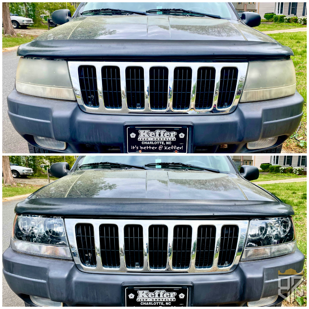 Jeep Headlight Restoration Charlotte NC