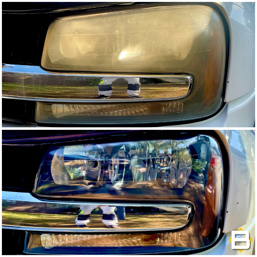 Yellowed Headlight