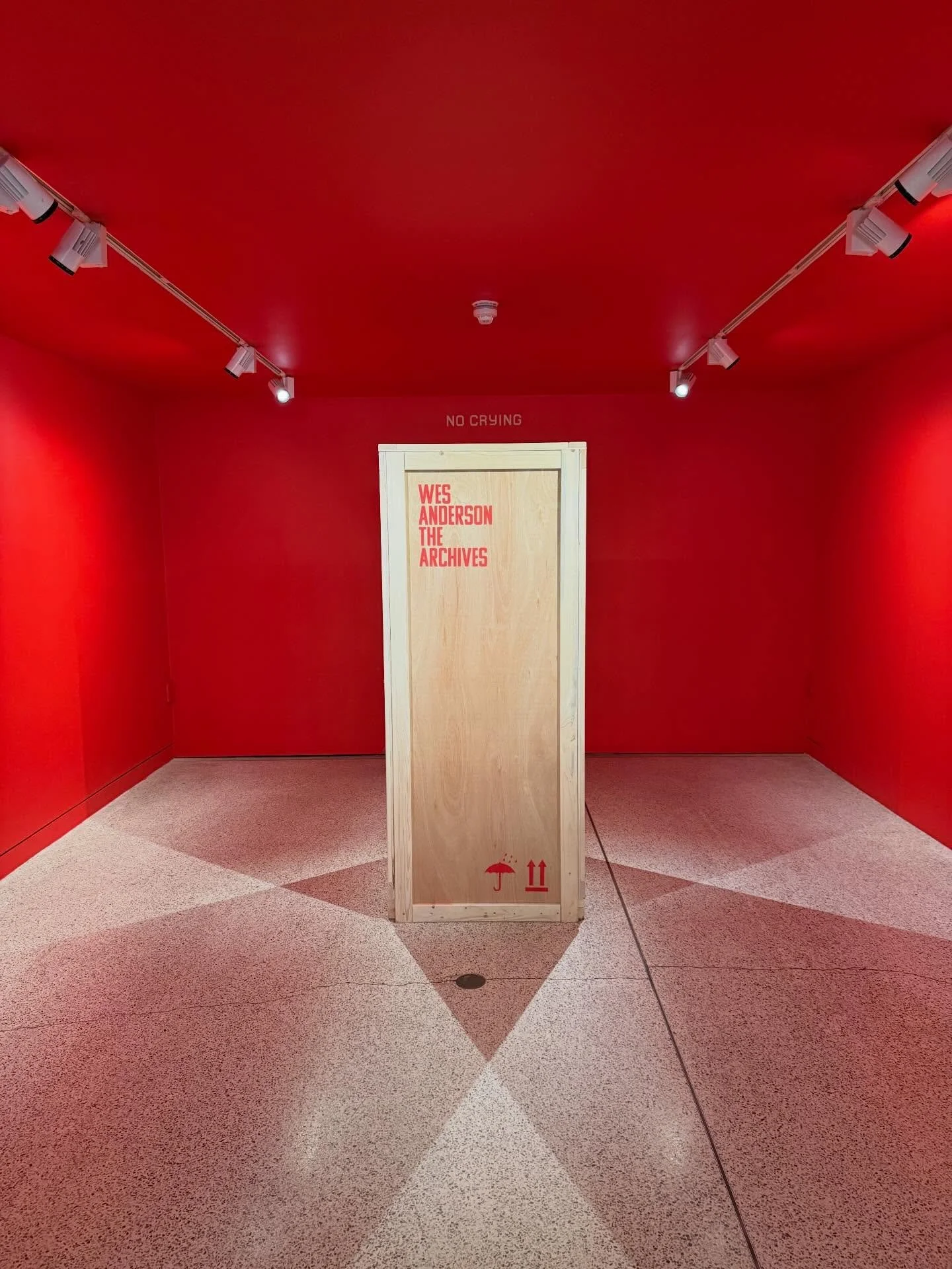 Our London crew got invited to something special last week.

The Design Museum opened up the Wes Anderson Archives &mdash; and if you care about film the way we do, walking into that room is a lot.

Every costume. Every puppet. Every hand-built minia