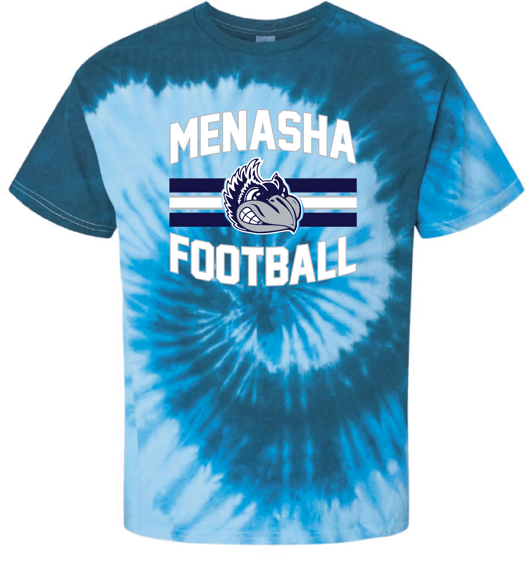 Football Tie-Dye T-Shirt