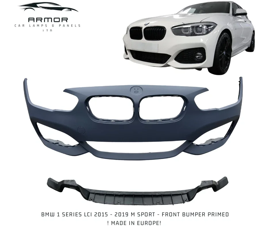 BMW 1 Series LCI M Sport Front Bumper - Primed