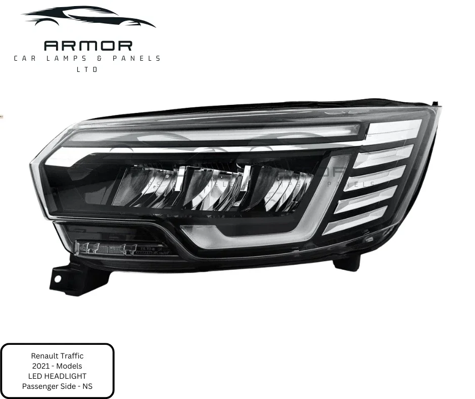 Renault Trafic 2020 - 2026 Headlight Headlamp Full LED Left Passenger Front NS 260603247R