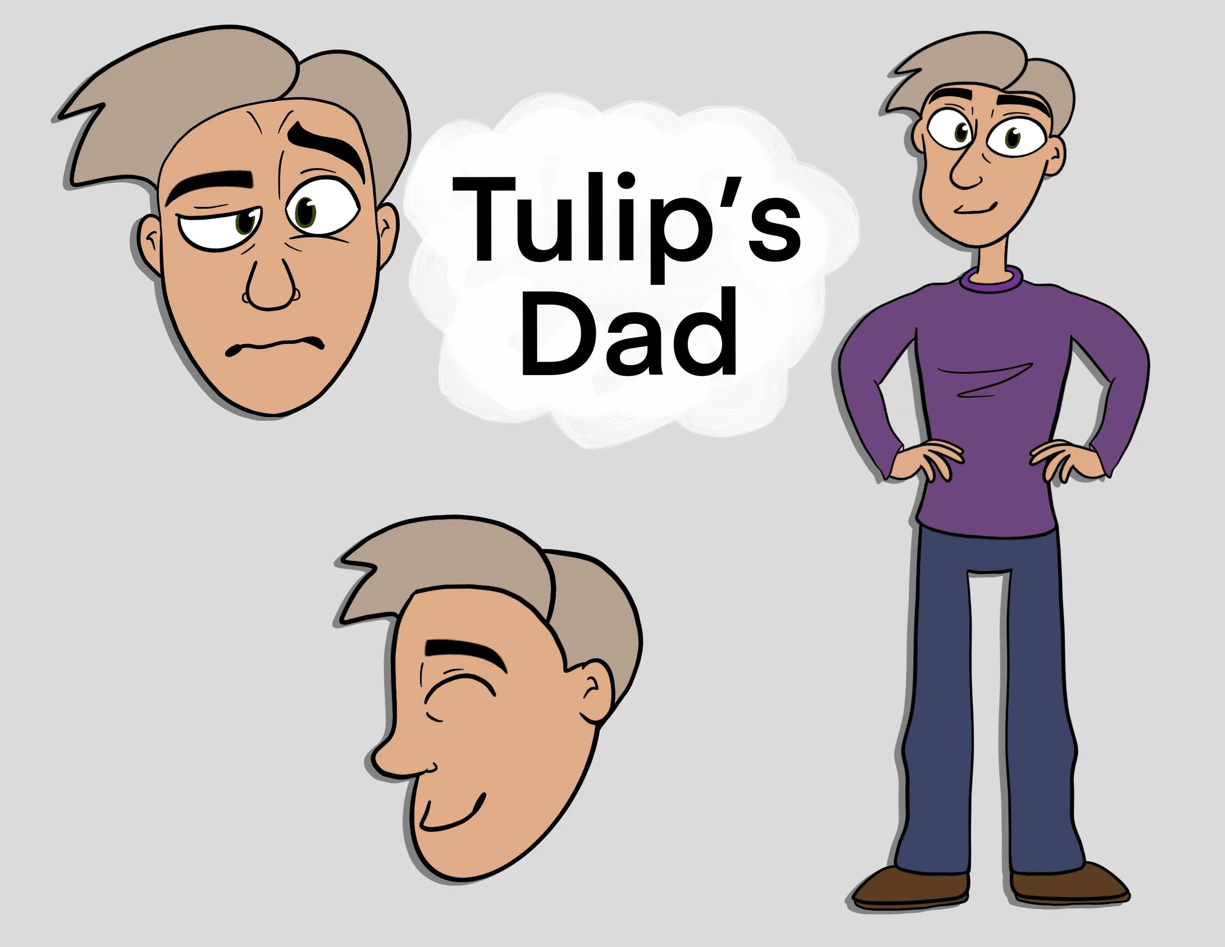 Character Concepts for The Three Eyed Kitten